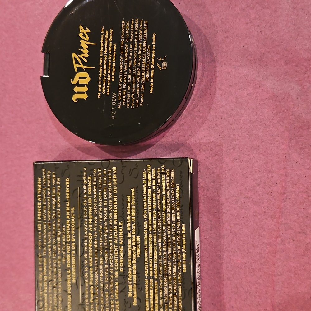 Urban Decay Prince All Nighter Waterproof Setting Powder UNIVERSAL - Picture 2 of 4